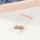 Ключница "Белые цветы" молочный дуб 17х22 см - фото 23652434