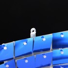 Панель с пайетками для фотозоны, квадратные, 30*30см, цвет синий - Фото 4