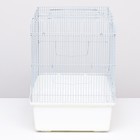 Клетка для грызунов с выдвижными поддонами 60 х 35 х 47 см, белая - Фото 2