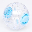 Шар для грызунов «Пижон», 14 см, с подсветкой, пластик, синий - Фото 2