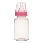 Бутылочка для кормления, классическое горло, 150 мл., от 0 мес., цилиндр, цвет розовый - Фото 2