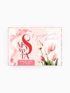 Чай подарочный «С праздником весны. 8 Марта», весовой чай 40 г (2 шт. × 20 г)., чай в пакетиках 21.6 (12 шт. × 1.8 г). - Фото 9