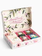 Чай подарочный «Любимой мамочке», весовой чай 40 г (2 шт. × 20 г)., чай в пакетиках 21.6 (12 шт. × 1.8 г). - Фото 4