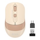 Мышь A4Tech Fstyler FG10CS Air бежевый/коричневый оптическая (2000dpi) silent беспроводная 1033858 - фото 51526676 Мышь A4Tech Fstyler FG10CS Air бежевый/коричневый оптическая (2000dpi) silent беспроводная 1033858 - фото 51526676