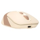 Мышь A4Tech Fstyler FG10CS Air бежевый/коричневый оптическая (2000dpi) silent беспроводная 1033858 - фото 51526682 Мышь A4Tech Fstyler FG10CS Air бежевый/коричневый оптическая (2000dpi) silent беспроводная 1033858 - фото 51526682