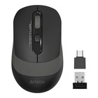 Мышь A4Tech Fstyler FG10CS Air черный/серый оптическая (2000dpi) silent беспроводная USB дл 103385 - фото 51526706 Мышь A4Tech Fstyler FG10CS Air черный/серый оптическая (2000dpi) silent беспроводная USB дл 103385 - фото 51526706