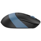 Мышь A4Tech Fstyler FG10CS Air черный/синий оптическая (2000dpi) silent беспроводная USB дл   103385 - Фото 6