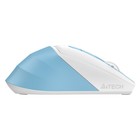 Мышь A4Tech Fstyler FG45CS Air голубой/белый оптическая (2000dpi) silent беспроводная USB д   103385 - фото 51540147