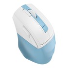 Мышь A4Tech Fstyler FG45CS Air голубой/белый оптическая (2000dpi) silent беспроводная USB д   103385 - фото 51540148