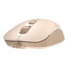 Мышь A4Tech Fstyler FM26 бежевый/коричневый оптическая (2000dpi) USB для ноутбука (4but) - Фото 6