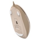 Мышь A4Tech Fstyler FM26 бежевый/коричневый оптическая (2000dpi) USB для ноутбука (4but) - Фото 9