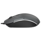 Мышь A4Tech Fstyler FM26 серый/черный оптическая (2000dpi) USB для ноутбука (4but) - Фото 4