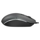 Мышь A4Tech Fstyler FM26 серый/черный оптическая (2000dpi) USB для ноутбука (4but) - Фото 5
