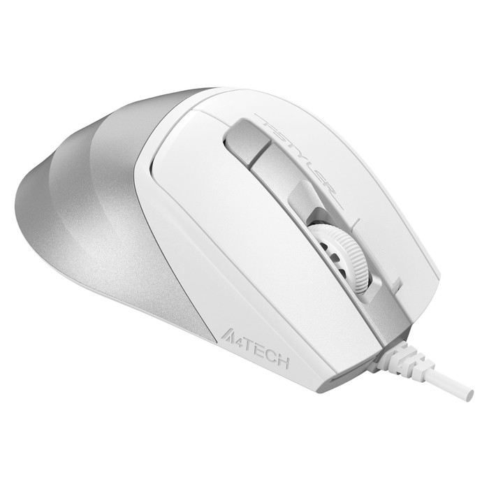 Мышь A4Tech Fstyler FM45S Air белый/серебристый оптическая (2400dpi) silent USB (7but) - фото 51526811