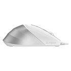 Мышь A4Tech Fstyler FM45S Air белый/серебристый оптическая (2400dpi) silent USB (7but) - Фото 5