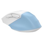 Мышь A4Tech Fstyler FM45S Air голубой/белый оптическая (2400dpi) silent USB (7but) - Фото 8