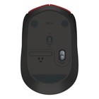 Мышь Logitech M170 красный/черный оптическая (1000dpi) беспроводная USB (2but) - Фото 5