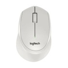 Мышь Logitech M330 Silent Plus белый оптическая (1000dpi) беспроводная USB (2but)
