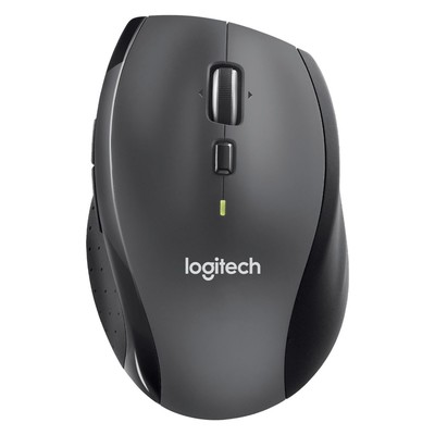 Мышь Logitech M705 серый/черный оптическая (1000dpi) беспроводная USB для ноутбука (5but)