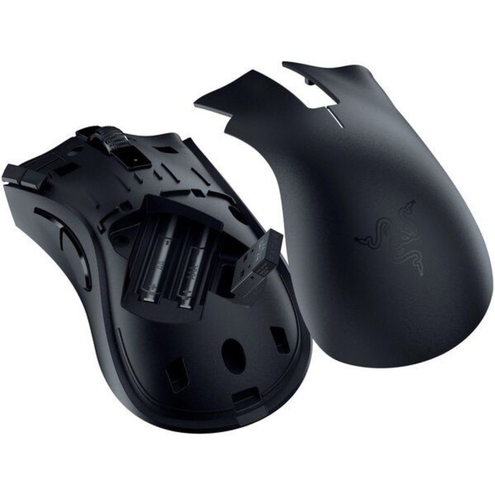 Мышь Razer DeathAdder V2 X HyperSpeed черный оптическая (14000dpi) беспроводная BT/Radio US   103386 - фото 51655339