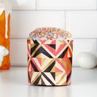 Форма бумажная для кулича «Модерн», 9×9 см, МИКС - Фото 2