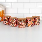 Форма бумажная для кулича «Модерн», 9×9 см, МИКС - Фото 5