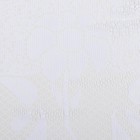 Тюль на кухню без шторной ленты, 170х160 см, цвет белый, 100% полиэстер - Фото 2