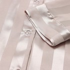 Комплект женский (рубашка, брюки) KAFTAN Silk "Полоска" р.52-54, кремовый - фото 807230256