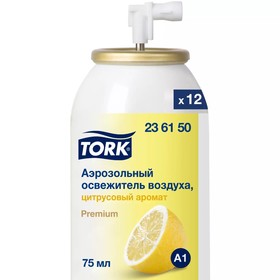 Освежитель воздуха аэрозольный Tork, цитрусовый аромат, 75 мл