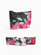 Кошелёк-монетница на молнии, 10×2.5×9 см, с цветочным принтом, МИКС - Фото 5