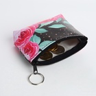 Кошелёк-монетница на молнии, 10×2.5×9 см, с цветочным принтом, МИКС - Фото 8