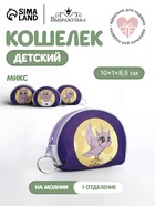 Кошелёк детский «Совы» Выбражулька, маленький, монетница, МИКС - Фото 1