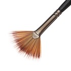 Кисть Веерная, Синтетика, Гамма "Модерн" № 5, короткая ручка, два уровня длины - фото 23655772