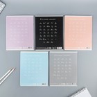 Тетрадь 12 листов в линейку, А5, на скрепке, блок №2 «Цветная обложка» МИКС - Фото 4