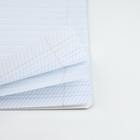 Тетрадь в частую косую линейку 12 листов А5, на скрепке «Минимализм», обложка мелованный картон, блок №1, 5 видов МИКС - Фото 4