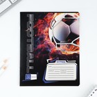 Тетрадь в частую косую линейку 12 листов А5, на скрепке «1 сентября: Футбол», обложка мелованный картон, блок №1, 5 видов МИКС - Фото 7