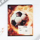 Тетрадь в клетку, 18 листов, А5, на скрепке, блок №1«Футбол» МИКС - Фото 7