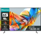Телевизор Hisense 65U6KQ, 65", 3840x2160, DVB-T2/C/S2, HDMI 3, USB 2, Smart TV, чёрный - фото 12032041