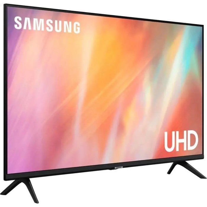 Телевизор Samsung UE43AU7002UXRU, 43",3840x2160,DVB-T2/C/S2,HDMI 3, USB 1, Smart TV, чёрный