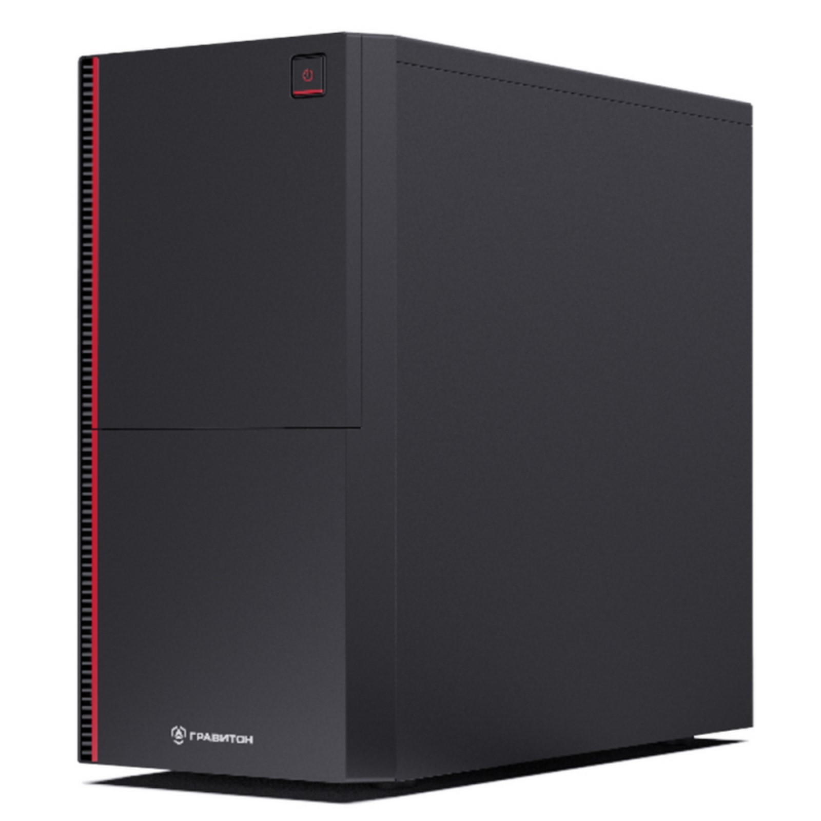 Компьютер ГРАВИТОН Д50И, G5400, 8 Гб, SSD 256 Гб, UHD 610, NoOS, чёрный ...