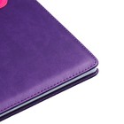 Дневник школьный для 5-11 классов, обложка ПВХ, "Неон", Фиолетовый - Фото 4
