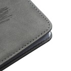 Дневник школьный для 5-11 классов, обложка ПВХ, "Леопард", серый - фото 23641552