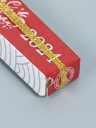 УЦЕНКА Набор свечей витых, 1.5×15 см, 2 шт., золотой металлик 9814731