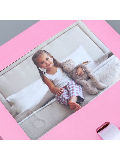 Коробка складная «Розовая вата», 20 х 18 х 5 см