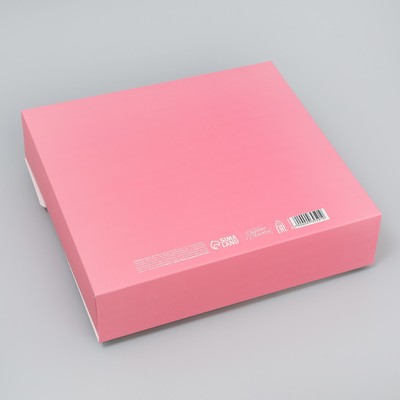 Коробка складная «Цветочная нежность», 20 х 18 х 5 см