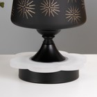 Аромалампа с подсветкой «Круги» E27 40 Вт +RGB черный 12.5×12.5×23 см RISALUX - Фото 7