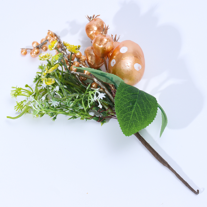 Пасхальный декор»Яйца оранжевого цвета» 7 × 14 × 25 см