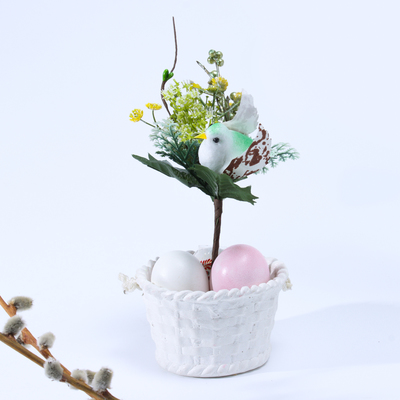 Пасхальный декор «Птичка» 10×14×25 см