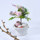 Пасхальный декор»Яйца розового цвета» 11 × 15 × 26 см - фото 3271343