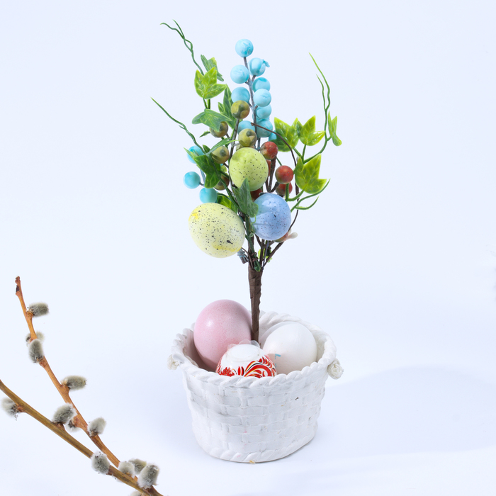 Пасхальный декор «Композиция из яиц» 7 × 14 × 30 см - Фото 1